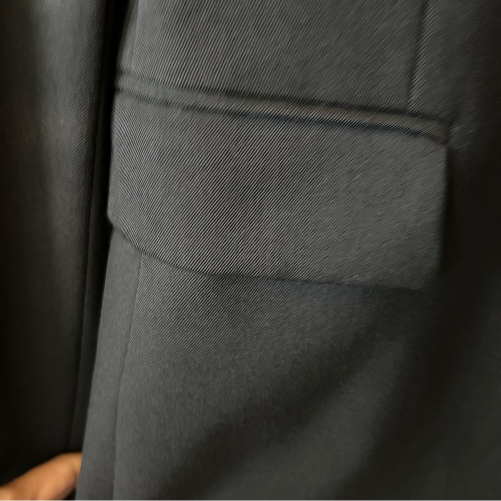 Vintage J Crew Black Blazer 100% Wool, Preppy Made in Japan - Picture 7 of 9
